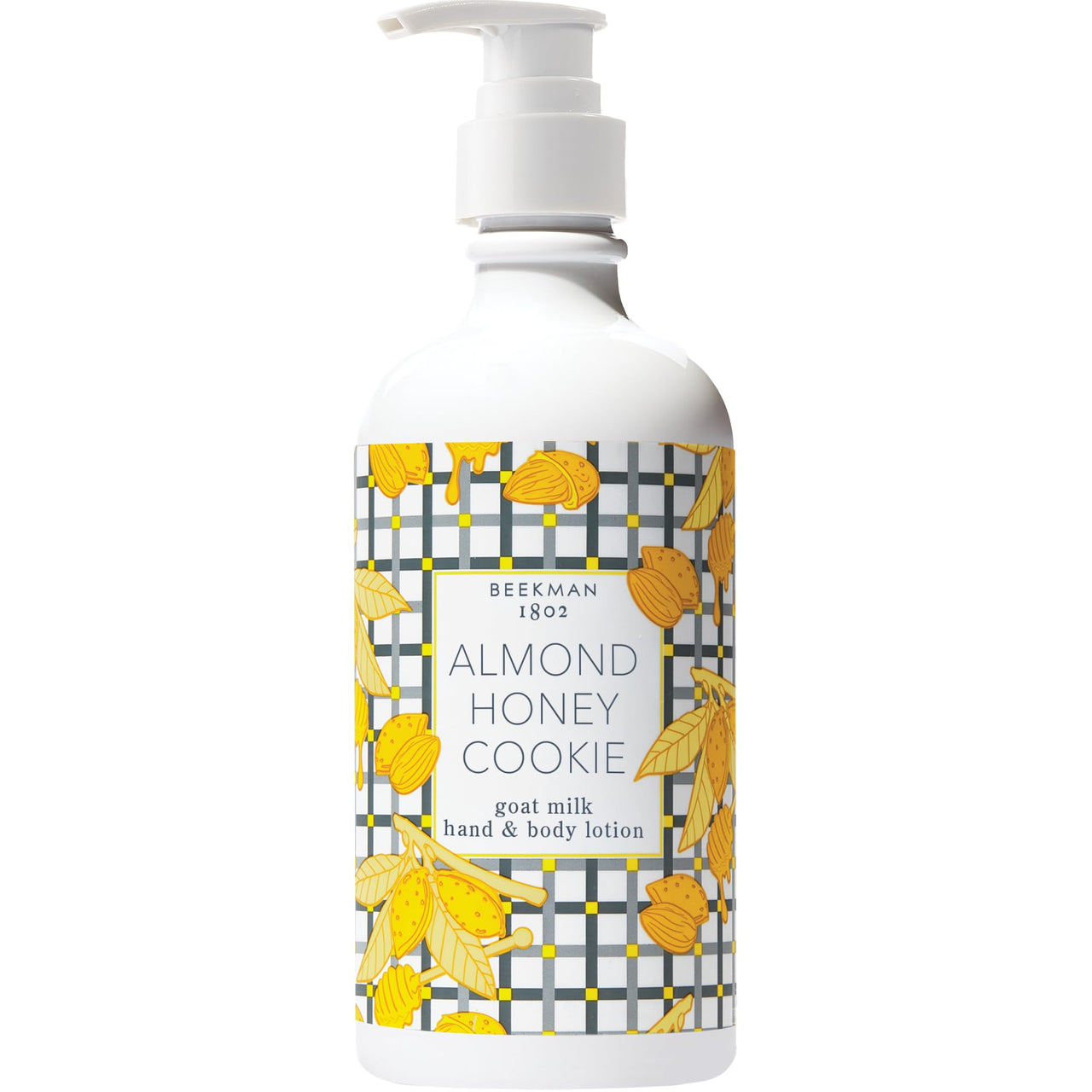 Beekman 1802 Almond Honey Cookie Goat Milk Body Lotion - Scented - 12.5 oz - Hydrating & Deeply Moisturizing - With Shea Butter & Jojoba Seed Oil - Good for Sensitive Skin - Cruelty Free