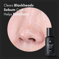 Thumbnail for TOSOWOONG Zero Black Cleaner, Blackhead Remover with Salicylic Acid, Witch Hazel and Charcoal, Exfoliating Face Wash, Sebum Softener and Chemical Peel for Face, Korean Skin Care, 50ml, 1.69 fl. oz.