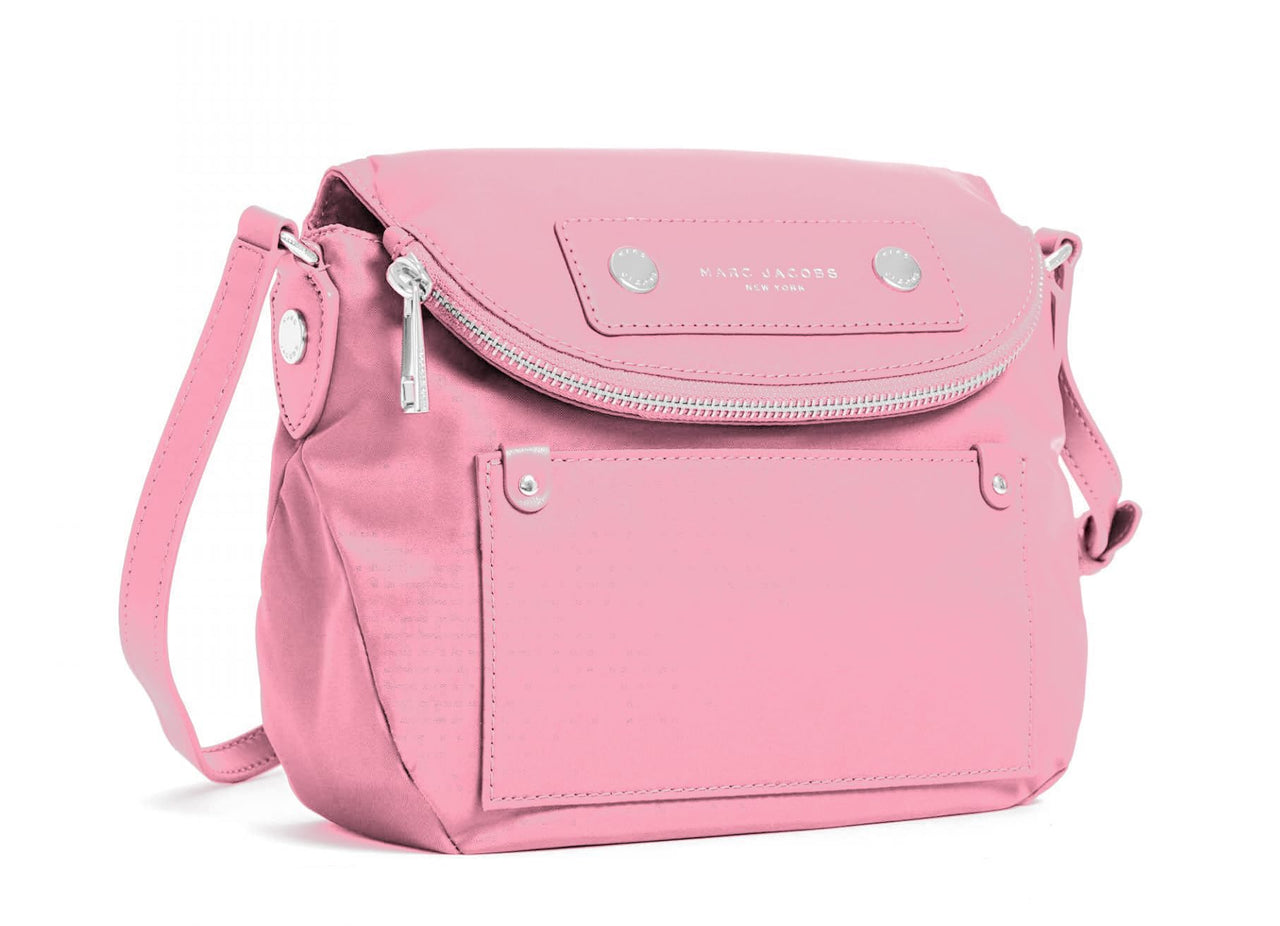 Marc Jacobs Preppy Nylon Mini Natasha Crossbody Bag (Bubblegum)