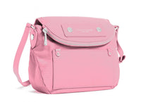 Thumbnail for Marc Jacobs Preppy Nylon Mini Natasha Crossbody Bag (Bubblegum)