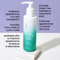 Thumbnail for Urban Skin Rx® Pro Strength LacticGlow Micropolish Daily Resurface & Brighten Exfoliating Facial Cleanser, Improves the Appearance of Texture, Blemishes, Uneven Skin Tone, & Dull Complexion, 6.0 Fl Oz
