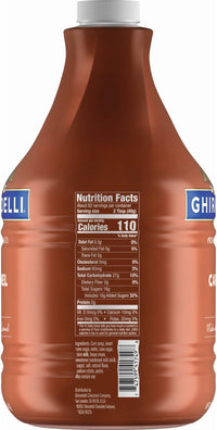 Thumbnail for Ghirardelli Caramel Sauce, 87.3 oz (5 lb 7.3 oz) Bottle with Ghirardelli Stamped Barista Spoon & Pump