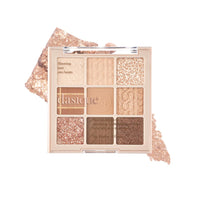 Thumbnail for dasique Shadow Palette #15 Beige Knit l Vegan, Cruelty-Free l 9 Blendable Shades in Smooth Matte and Shimmer Finishes with Gorgeous Pearls