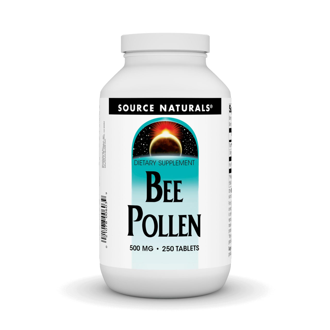 Source Naturals Bee Pollen 500 mg Dietary Supplement - 250 Tablets