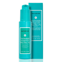 Thumbnail for Naturium Niacinamide Face Serum 12% Plus Zinc 2%, Anti-Aging, Pore Minimizer & Dark Spot Corrector with Hyaluronic Acid & Vitamin E, Vegan & Cruelty-Free, 1 oz