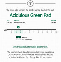 Thumbnail for VT COSMETICS CICA Mild Toner Pad (60 Pads) - Exfoliating, Hydrating, Soothing, pH Balancing With BHA, Centella Asiatica Extract, Hyaluronic Acids for Daily Facial Use