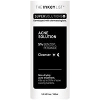 Thumbnail for The INKEY List SuperSolutions Benzoyl Peroxide 5% Face Wash, Non-Drying Cleanser with Glycerin & Hyaluronic Acid, Helps with Blemishes and Moisture, 5.07 fl oz