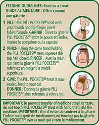 Thumbnail for Greenies Feline Pill Pockets for Cats Natural Soft Cat Treats, Salmon Flavor, 1.6 oz. Pouch (45 Treats)