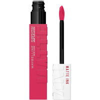 Thumbnail for Maybelline Super Stay Matte Ink Liquid Lipstick Makeup, Long Lasting High Impact Color, Up to 16H Wear, Pathfinder, Berry Pink, 1 Count, Packaging May Vary