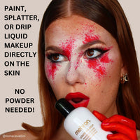 Thumbnail for Mehron Makeup Liquid Makeup | Face Paint and Body Paint Perfect for Halloween, Cosplay I Air Brush Compatible 4.5 oz (133 ml) (GREEN)