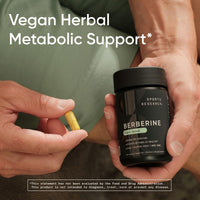Thumbnail for Sports Research Berberine - Herbal Ayurvedic Metabolic Health Support - 1000mg - 120 Capsules - Vegan Certified, Gluten-Free, Non-GMO