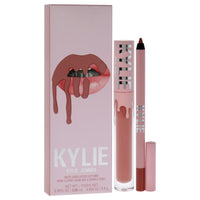 Thumbnail for Matte Lip Kit - 802 Candy by Kylie Cosmetics for Women - 2 Pc 0.10 oz Matte Liquid Lipstick, 0.03 oz Lip Liner