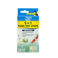 Thumbnail for API POND 5 IN 1 POND TEST STRIPS Pond Water Test Strips 25-Count