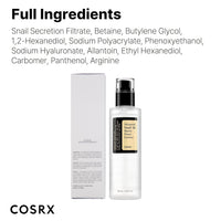 Thumbnail for COSRX Snail Mucin Repairing Serum 100ml, Hydrating Serum for Face with Snail Secretion Filtrate for Dull Skin & Fine Lines, Korean Skin Care