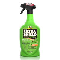 Thumbnail for Absorbine UltraShield Green All-Natural Fly & Insect Repellent for Horses & Dogs, Essential Oils Repel & Control, 32oz Spray Bottle