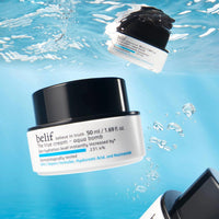 Thumbnail for belif Aqua Bomb Home & Away Set: Full Size & Mini Aqua Bomb Daily Lightweight Face Moisturizer