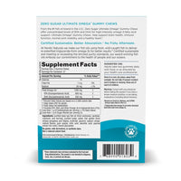 Thumbnail for Nordic Naturals Zero Sugar Ultimate Omega Gummy Chews - Tropical Fruit - 54 Gummy Chews - Non GMO - Optimal Wellness - 27 Servings