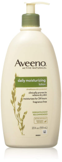 Thumbnail for Aveeno Active Naturals Daily Moisturizing Lotion, 20 Ounce Pump