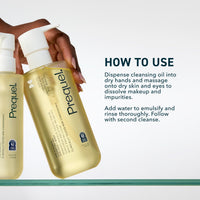 Thumbnail for Prequel Skin Pre-Gleanse Oil Cleanser for Face. Double Cleansing Oil Skincare for Women with Cica and more. Non-Comedogenic Makeup Remover. Unscented Gentle Formula For All Skin Types. 13.5oz