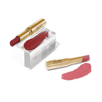 Thumbnail for LAURA GELLER NEW YORK Jelly Balm Moisturizing Tinted Lipstick Duo, Hydrating Hydrating Vitamin E - Semi-Shine Finish |Tinted Lip Balm Set Brick House & In the Buff