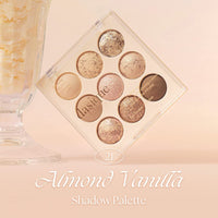 Thumbnail for dasique Shadow Palette #21 Almond Vanilla l Vegan, Cruelty-Free l 9 Blendable Shades in Smooth Matte and Shimmer Finishes with Gorgeous Pearls