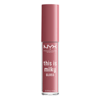 Thumbnail for NYX PROFESSIONAL MAKEUP This Is Milky Gloss, Vegan Lip Gloss, 12 Hour Hydration - Cherry Skimmed (Dusty Pink Mauve)