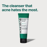 Thumbnail for SOME BY MI AHA BHA PHA 30 Days Miracle Acne Clear Foam + Toner - 3.38Oz+5.07Oz - Made from Tea Tree Leaf for Sensitive Skin - Daily Face Wash and Toner for Sebum and Dead Cells - Korean Skin Care