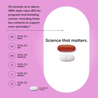 Thumbnail for ONE A DAY Women’s Prenatal Advanced Complete Multivitamin with Brain Support* with Choline, Folic Acid, Omega-3 DHA & Iron for Pre, During & Post Pregnancy, 60+60 Ct (120 Total) (Packaging May Vary)