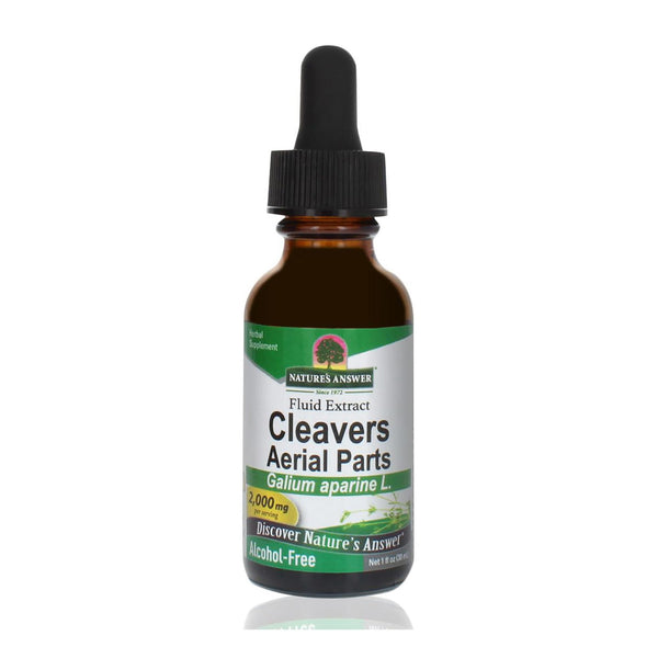 Nature's Answer Alcohol-Free Cleavers Herb, 1-Fluid Ounce