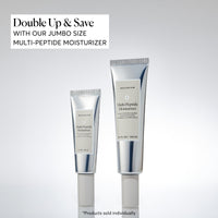 Thumbnail for Naturium Multi-Peptide Moisturizer, Hydrating & Smoothing Skin Care, Moisturizes with Ethylated Vitamin C & Panthenol, 1.7 oz