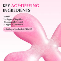 Thumbnail for EQQUALBERRY NAD+ Peptide Boosting Smoothie Serum – Anti-Aging Korean Skin Care | Firming Serum with 5 Ceramides & Vegan Collagen for Wrinkles & Radiant Glow(1.01oz/30ml)