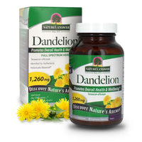 Thumbnail for Nature's Answer Dandelion Root | Supports Healthy Liver Function | Promotes Detoxification & Waste Elimination | Gluten-Free Kosher Certified & No Preservatives | Vegetarian Capsules 90ct.
