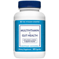 Thumbnail for The Vitamin Shoppe Multivitamin + Gut Health a with Prebiotic, Probiotic, & Digestive Enzymes (60 Capsules)