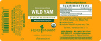 Thumbnail for Herb Pharm Certified Organic Wild Yam Liquid Extract for Musculoskeletal System Support - 1 Ounce