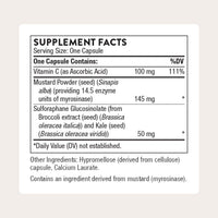 Thumbnail for THORNE - Broccoli Seed Extract - Supports Liver Detox & Provides Antioxidant Support* - Sulforaphane Glucosinolate (SGS), Vitamin C & Mustard Powder Supplement - Third-Party Certified - 60 Capsules