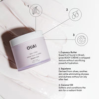 Thumbnail for OUAI Body Cream, Melrose Place - Hydrating Whipped Body Cream with Cupuaçu Butter, Coconut Oil and Squalane - Softens Skin and Delivers Healthy-Looking Glow - Sulfate Free Skin Care (7.5 Oz)