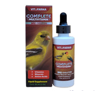 Thumbnail for VITOFARMA Multi-Vitamin for Birds, High-Potency Vitamin & Mineral Supplement for Pet Birds 2.0 Ounce