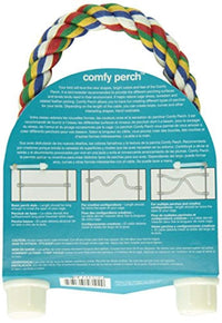 Thumbnail for JW Pet Comfy Perch For Birds Flexible Multi-color Rope, Large - 21