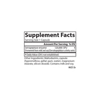 Thumbnail for Carlson - Serrapeptase, 120000 SPUs - Delayed Release, Immune Support, Joint Function & Optimal Wellness, 90 Vegetarian Capsules
