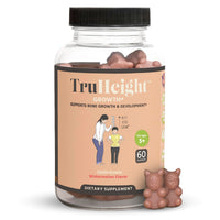Thumbnail for TruHeight Growth Gummies (Watermelon) Tall Nutrition for Natural Growth Supplement for Kids & Teens - Vitamin D, K, Calcium & Ashwagandha, Bone Strength Vitamins D3 K2, Picky Eater, Taller Ages 5+