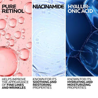 Thumbnail for La Roche-Posay Pure Retinol Face Serum with Vitamin B3, Anti Aging Face Serum for Lines, Wrinkles & Premature Sun Damage to Resurface & Hydrate, Suitable for Sensitive Skin, 1.0 Fl. Oz