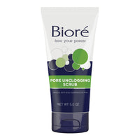 Thumbnail for Bioré Pore Unclogging Scrub, Removes Excess Dirt and Oils, Face Scrub, with Salicylic Acid, Oil Free, (HSA/FSA Approved), 5 Ounces