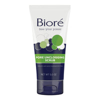 Thumbnail for Bioré Pore Unclogging Scrub, Removes Excess Dirt and Oils, Face Scrub, with Salicylic Acid, Oil Free, (HSA/FSA Approved), 5 Ounces