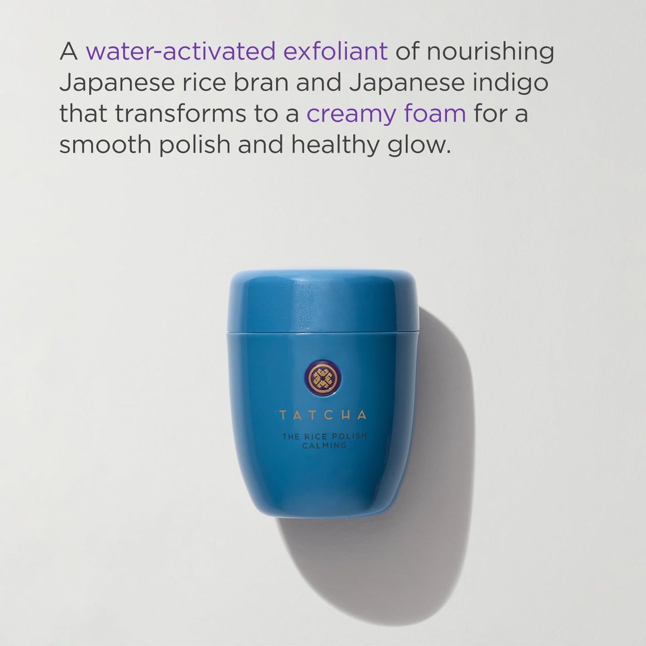 Tatcha: The Rice Polish Calming. Daily Non-Abrasive Exfoliator for Sensitive Skin and Eczema, 60 grams | 2.1 oz