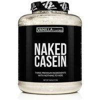 Thumbnail for NAKED Casein - Vanilla Micellar Casein Protein - 5 Pound Bulk, NSF Certified, GMO-Free, Gluten-Free, Soy-Free, Preservative-Free - Stimulate Muscle Growth - Enhance Recovery - 61 Servings