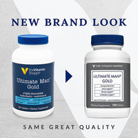 Thumbnail for The Vitamin Shoppe Ultimate Man Multivitamin - High Potency Daily Multi with Energy Blend, Complete Nutrition for Men (180 Tablets)