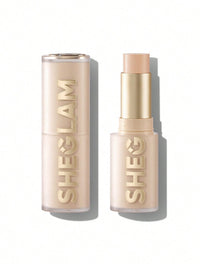 Thumbnail for SHEGLAM Skin Magnet High Coverage Foundation Stick Longwear Medium Face Makeup for All Skin Types-Chantilly
