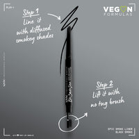 Thumbnail for NYX PROFESSIONAL MAKEUP Epic Smoke Liner, Vegan Smokey Eyeliner - Black Smoke (Black)