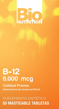 Thumbnail for Bio Nutrition B-12 Sublingual Tablet, 50 Count