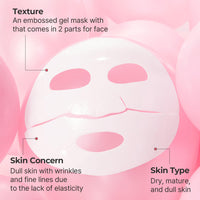 Thumbnail for Torriden CELLMAZING Collagen Firming Gel Facial Sheet Mask (4 sheets) | Face Mask Only | 5D Collagen Complex, Amino Acid Complex, Peptide